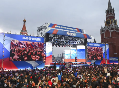Piazza Rossa Convention Vladimir Putin 18 Marzo 2024