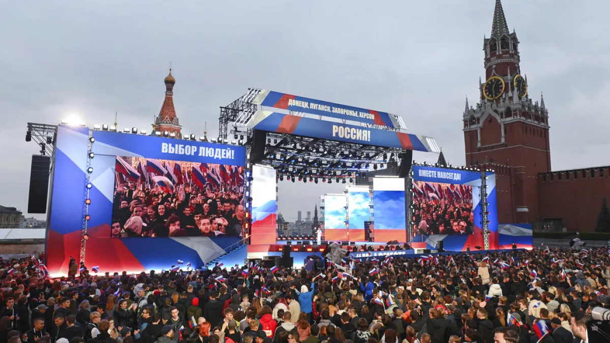 Piazza Rossa Convention Vladimir Putin 18 Marzo 2024