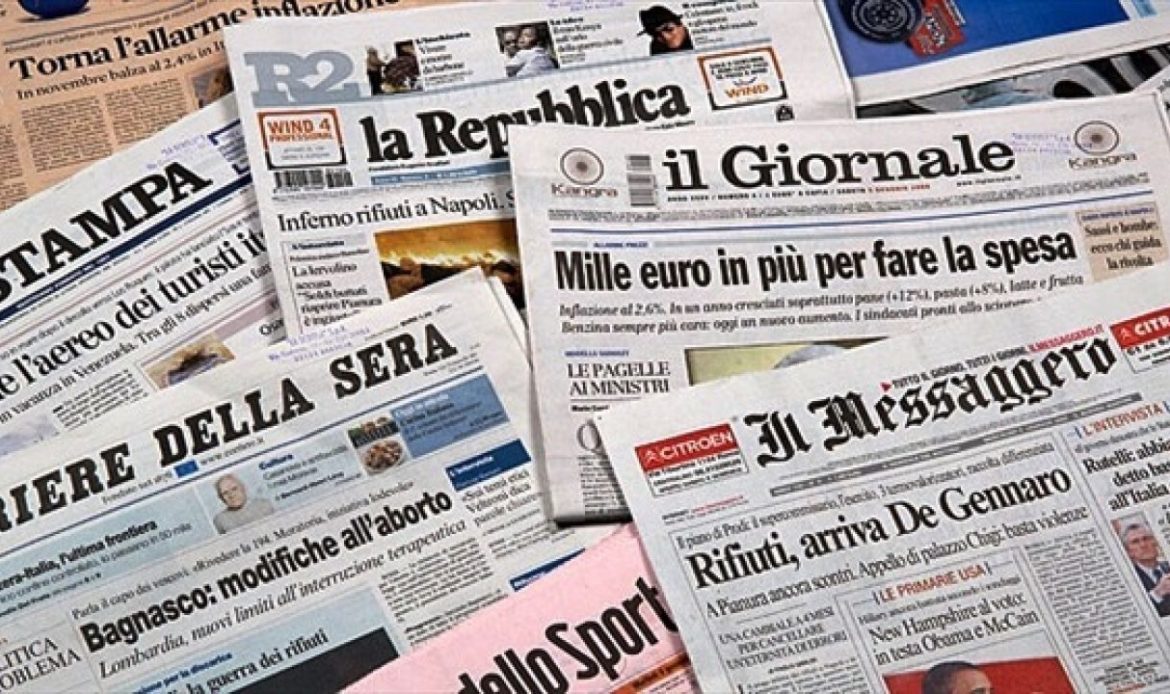 Rassegna Stampa Italia – 10 Gennaio 2022