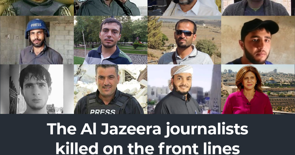 25 Agosto – Al Jazeera ha pubblicato la lista integrale dei nomi dei 278 giornalisti uccisi a Gaza