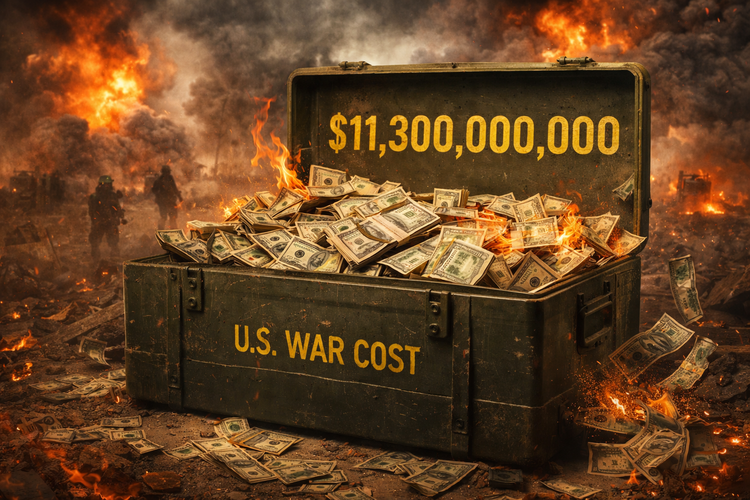 11 Marzo 2026 – Usa, conflitto in Iran già costato 11,3 miliardi di dollari in sei giorni