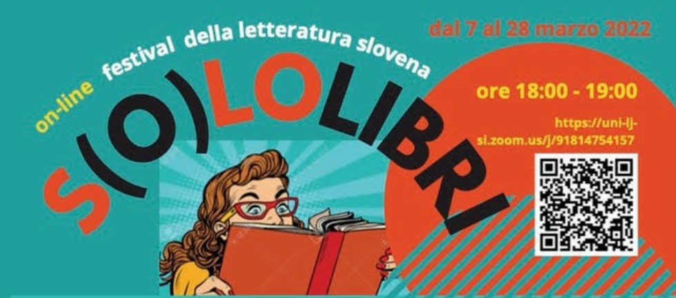 Dal 7 al 28 marzo al via, online, il Festival della Letteratura slovena
