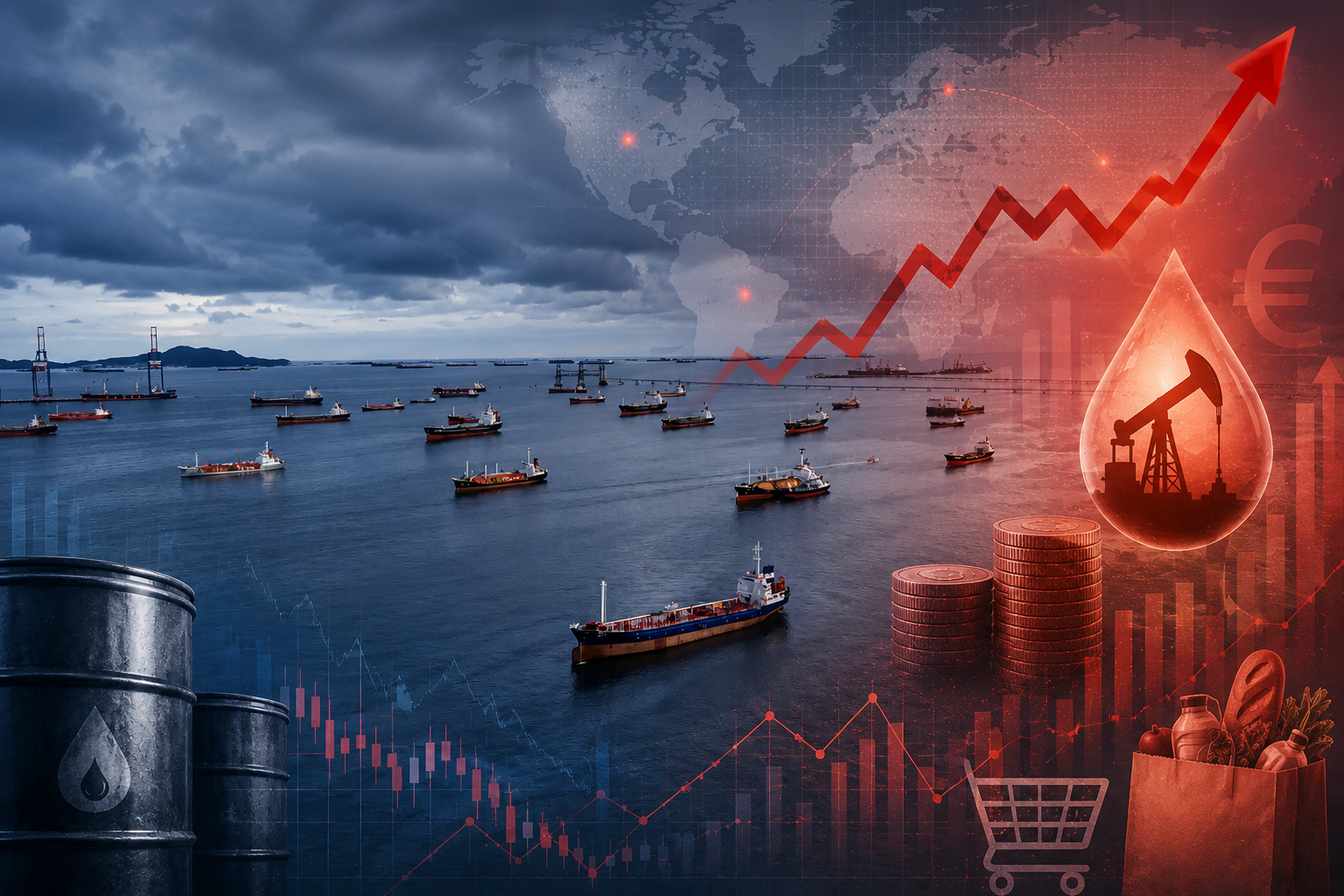 Economia italiana maggio 2026: petrolio caro, inflazione in crescita e consumi a rischio