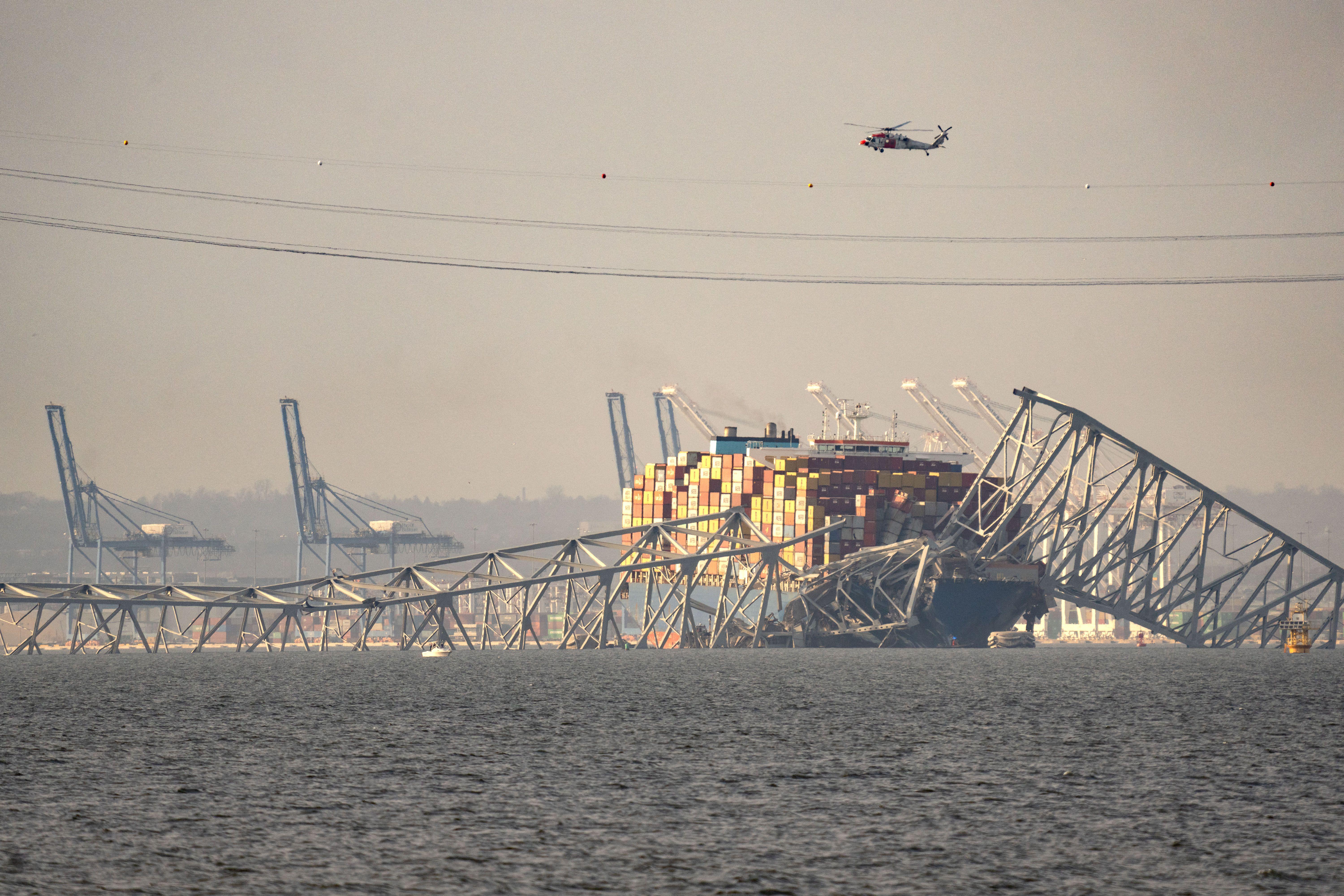 26 Marzo 2024 – Crolla il Key Bridge a Baltimora abbattuto da nave cargo in avaria