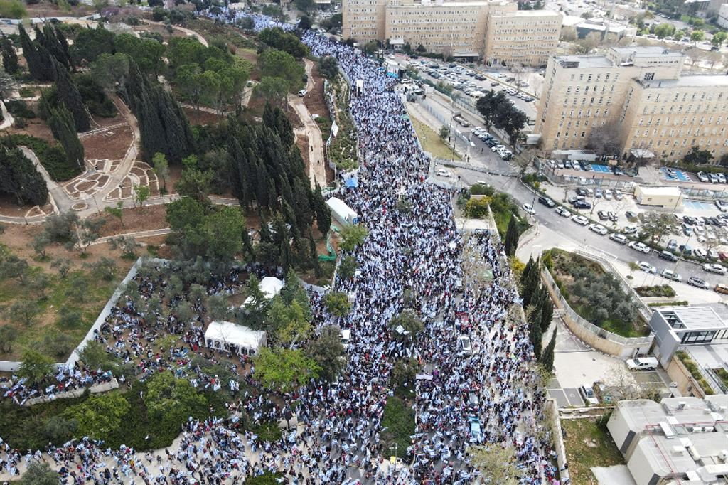 11 Luglio 2023 – Ancora arresti durante proteste contro il governo di Benyamin Netanyahu