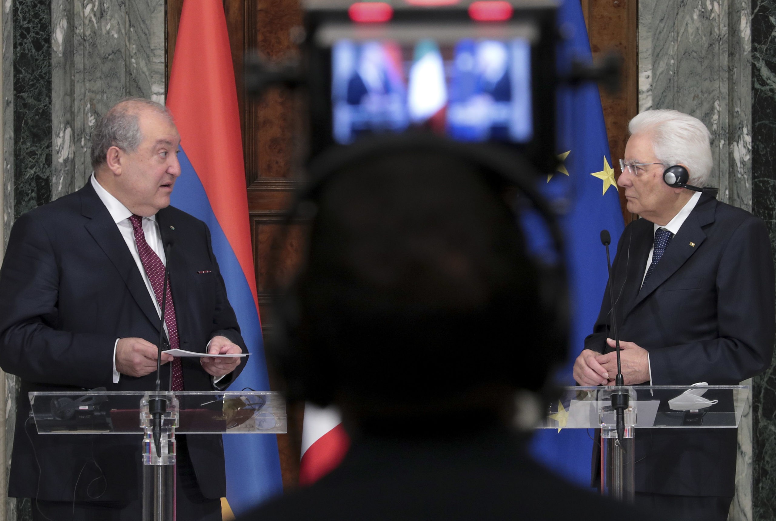 Prima visita di stato di un presidente armeno in Italia