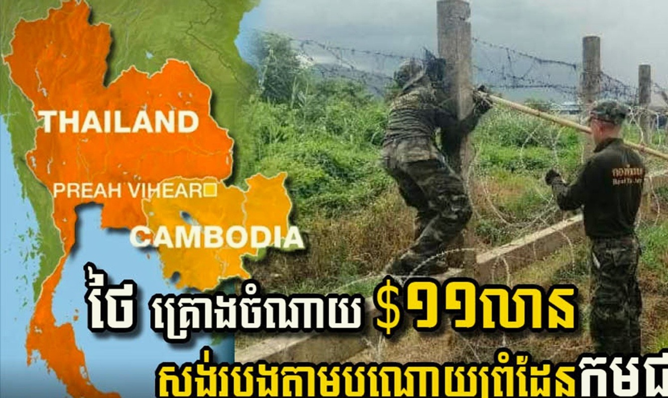 Thailandia: un muro al confine con la Cambogia contro il crimine organizzato