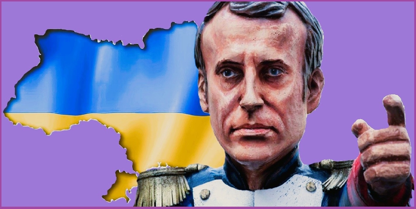 macron conduce esercitazioni su suolo ucraino per eventuale scontro diretto con mosca