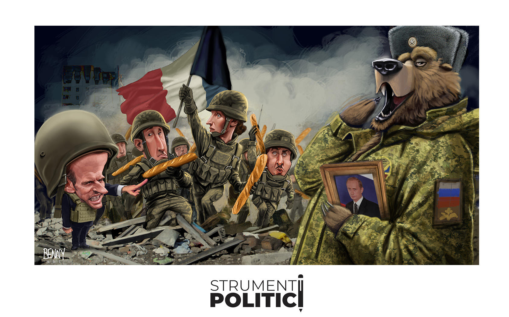 Macron lancia la crociata francese