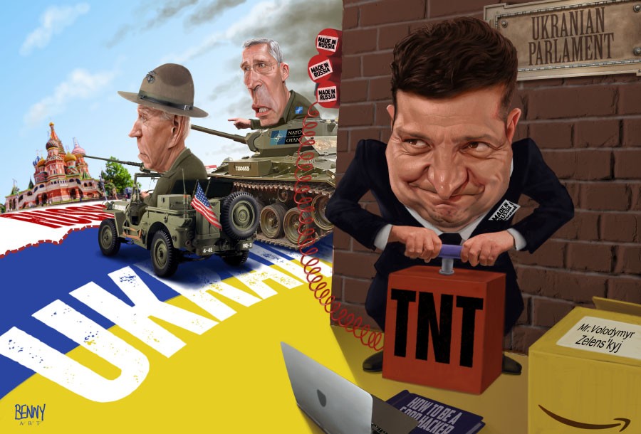 Zelensky vuol portare l’Ucraina nella NATO e intanto manda avanti gli amici occidentali