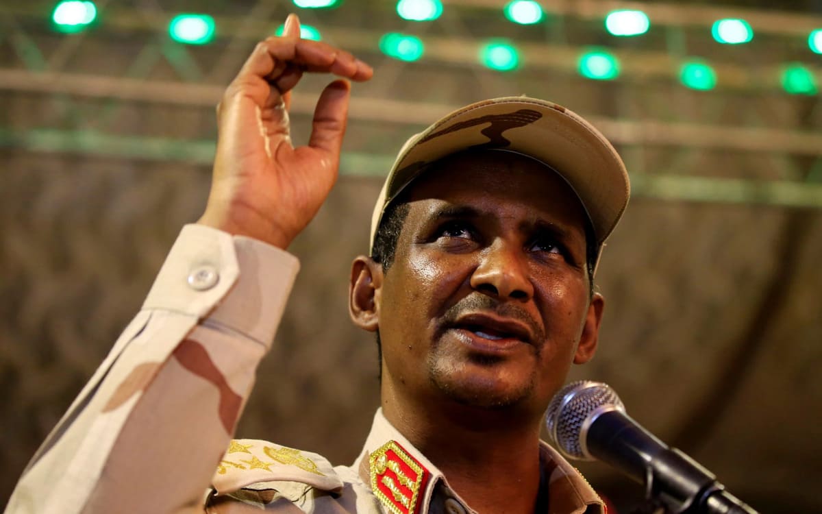 15 Aprile 2023 – Il generale Hamdan “Hemeti” Dagalo rivendica successi nei pesanti scontri in Sudan