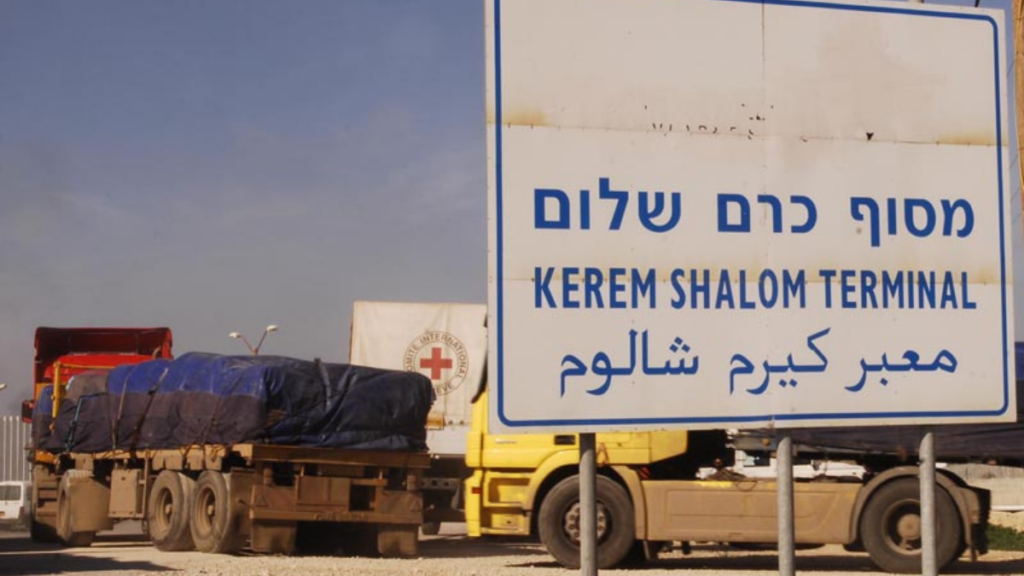 14 Novembre 2023 –  Israele non apre il suo valico di Kerem Shalom con Gaza agli aiuti umanitari